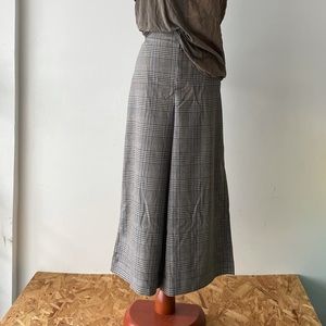 Madewell High Waisted Wide Leg Cropped Trouser Pants NWT